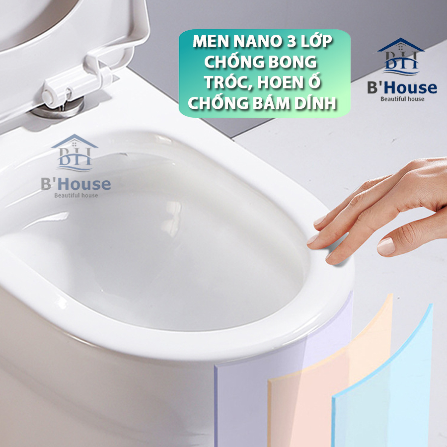 Bồn Cầu Liền Khối BC 802