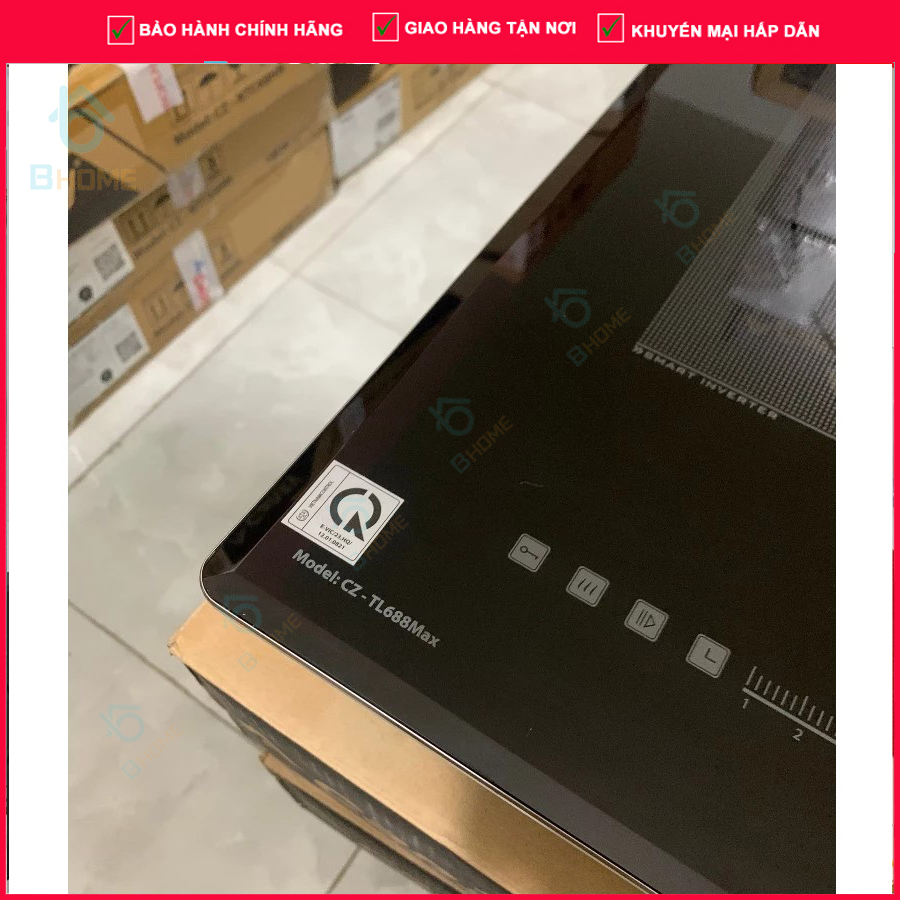 BẾP TỪ ĐÔI CANZY CZ TL688MAX