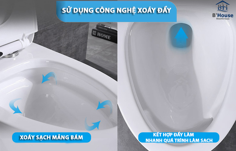 Bồn Cầu Liền Khối BC 807