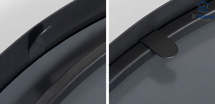 Gương Tròn Viền Đen Treo 901