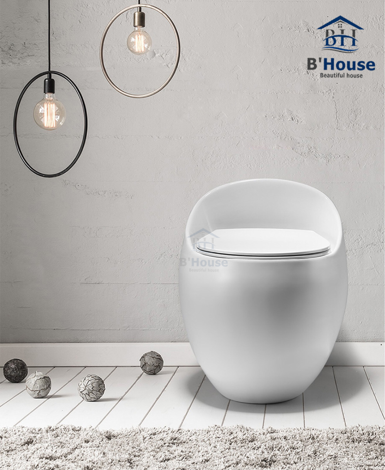 Bồn Cầu Liền Khối Cao Cấp BC 806