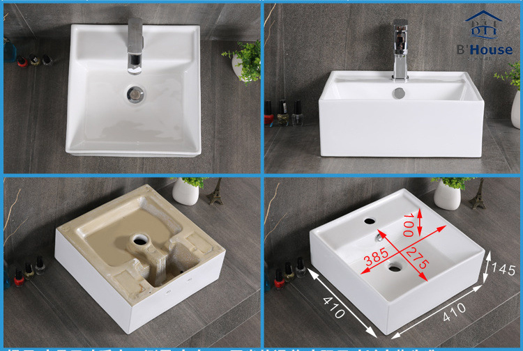 Chậu rửa mặt dương bàn (Lavabo) LV 6033