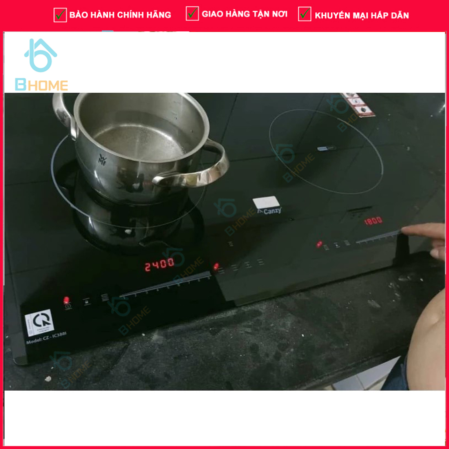 Bếp từ đôi Canzy ic388I