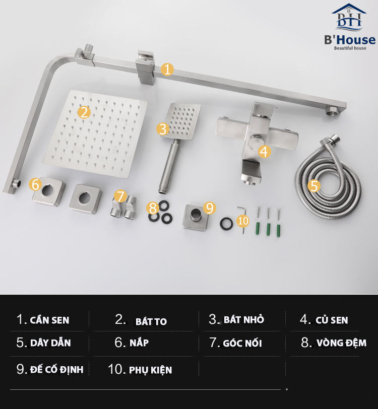 Sen cây tắm đứng SC1023