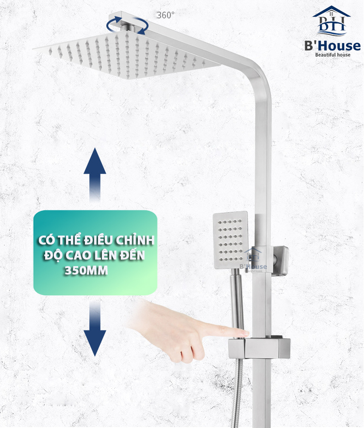 Sen cây tắm đứng SC1023