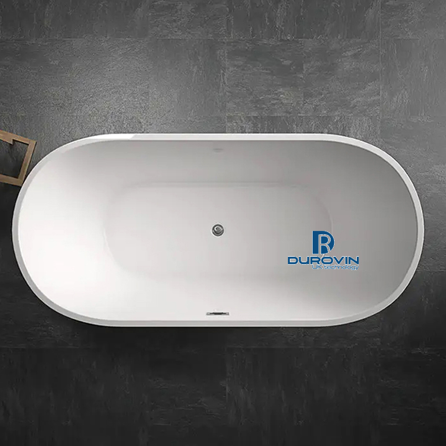 Bồn Ovan Cạnh Thẳng DRV-2402 – Lựa Chọn Hoàn Hảo Cho Phòng Tắm Sang Trọng
