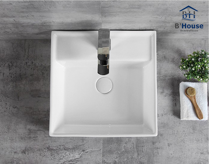 Chậu rửa mặt dương bàn (Lavabo) LV 6033