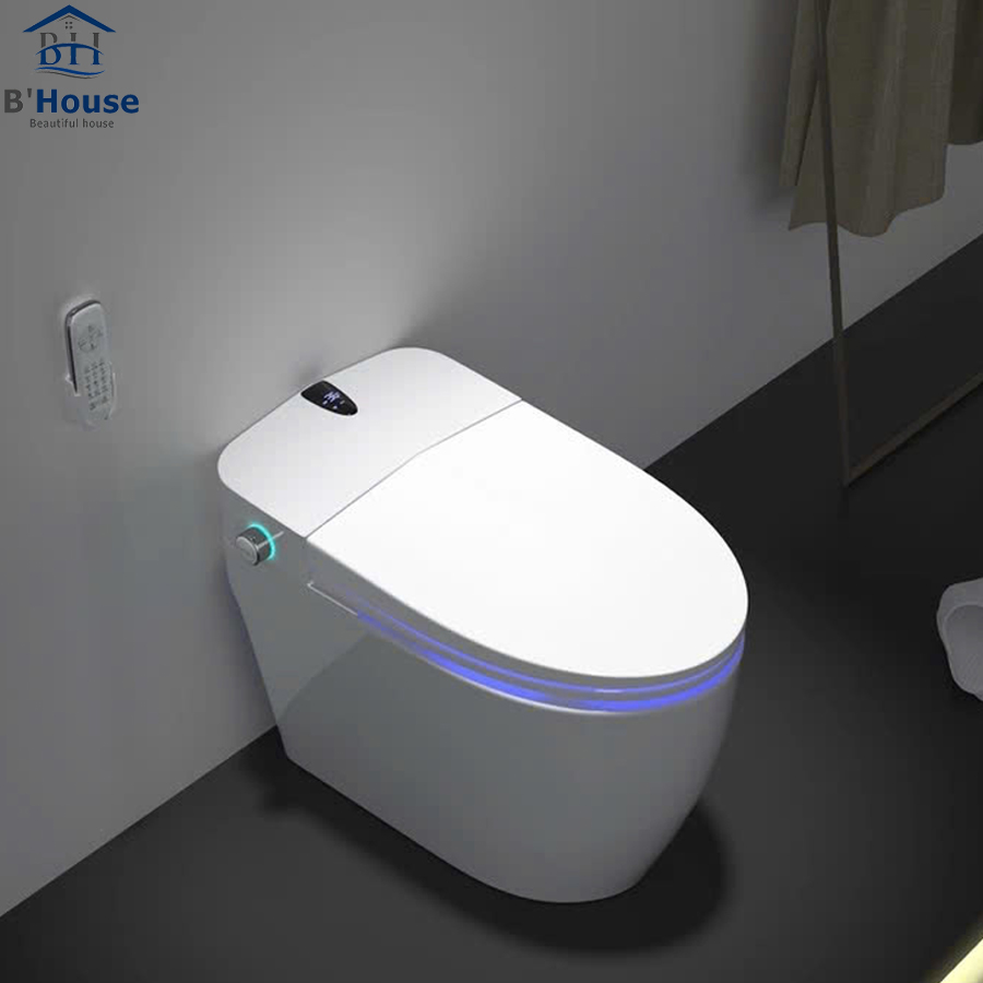 Bồn cầu thông minh giá rẻ, bồn cầu điện tử tự động BC 8038