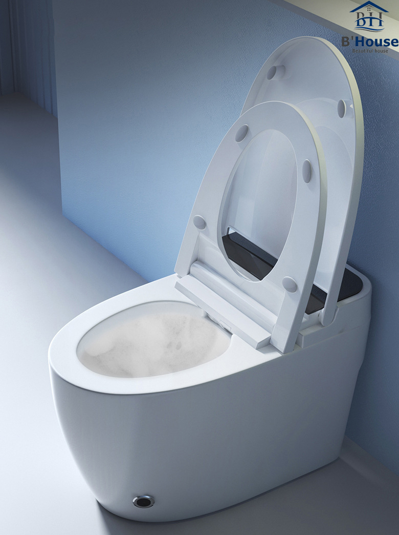 Bồn cầu thông minh giá rẻ, bồn cầu điện tử tự động CR 6928