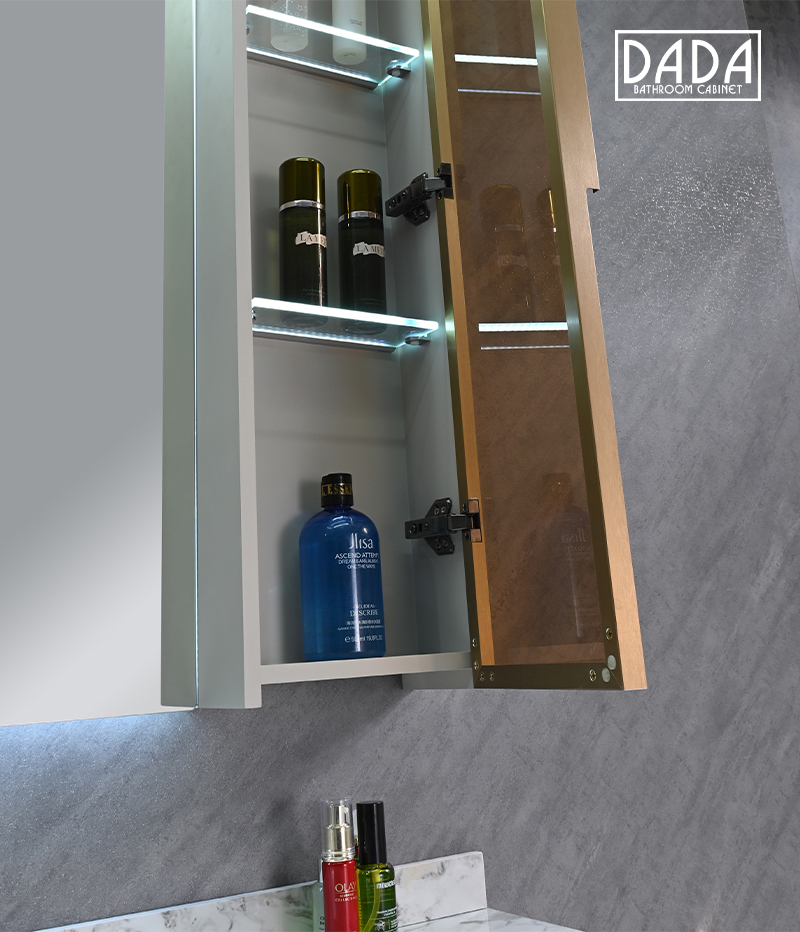 Bộ Tủ Gương Phòng Tắm, Tủ Lavabo Đẹp, Tủ Lavabo Phòng Tắm DADA E2215