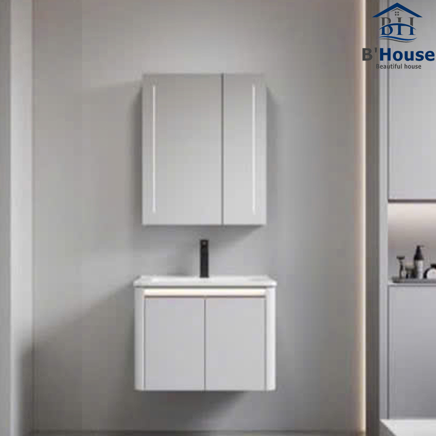 Bộ Tủ Gương Phòng Tắm, Tủ Lavabo Đẹp, Tủ Lavabo Phòng Tắm SUS 286