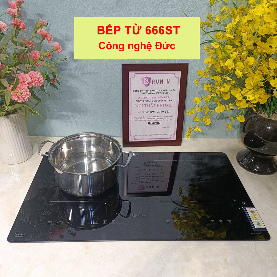 Bếp từ đôi Inverter công nghệ Đức 666ST