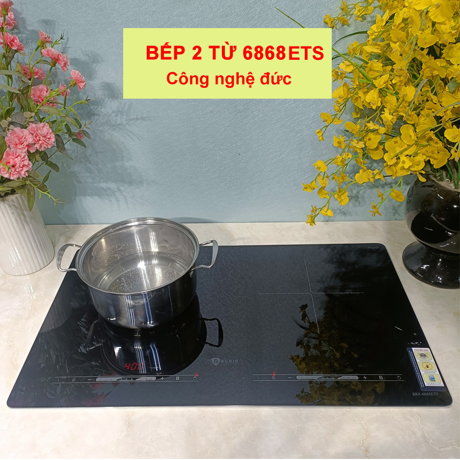 Bếp từ đôi Inverter công nghệ Đức 6868ETS