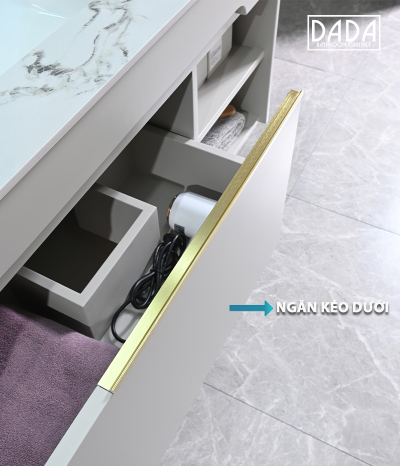 Bộ Tủ Gương Phòng Tắm, Tủ Lavabo Đẹp, Tủ Lavabo Phòng Tắm DADA E2215