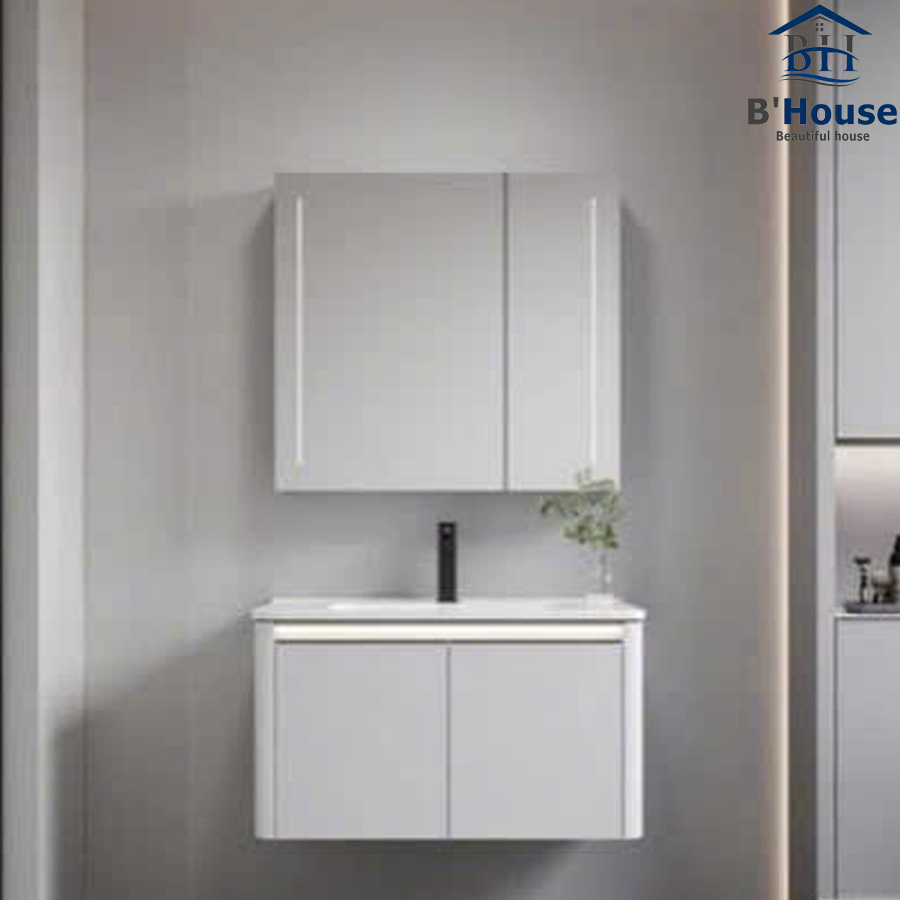 Bộ Tủ Gương Phòng Tắm, Tủ Lavabo Đẹp, Tủ Lavabo Phòng Tắm SUS 286