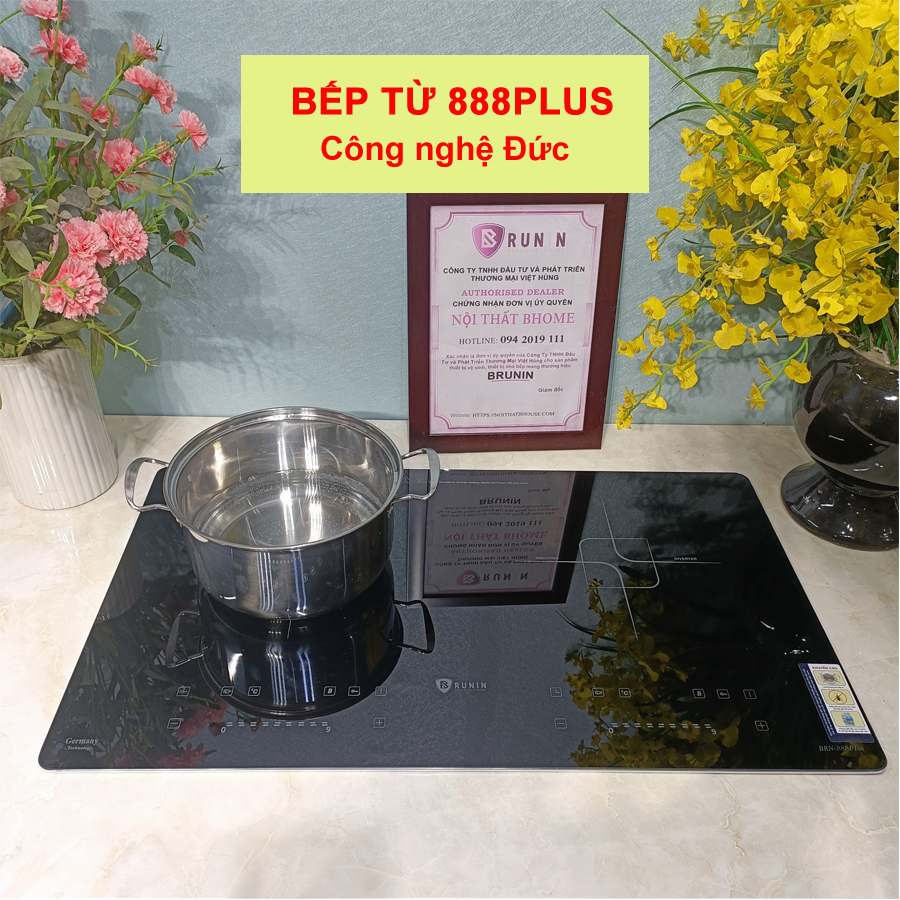 Bếp từ đôi Inverter công nghệ Đức 888PLUS