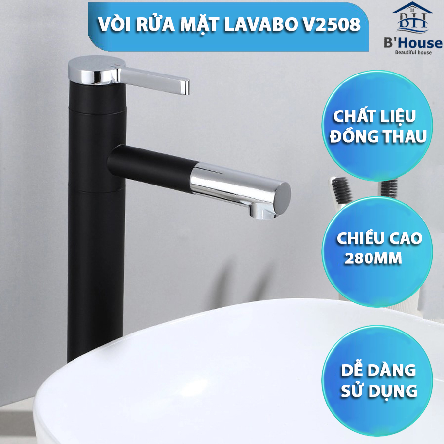 Vòi rửa mặt lavabo V 2508