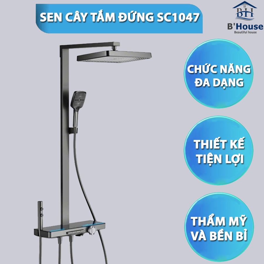 Sen Cây Phím Đàn Mạ Crome SC 1047