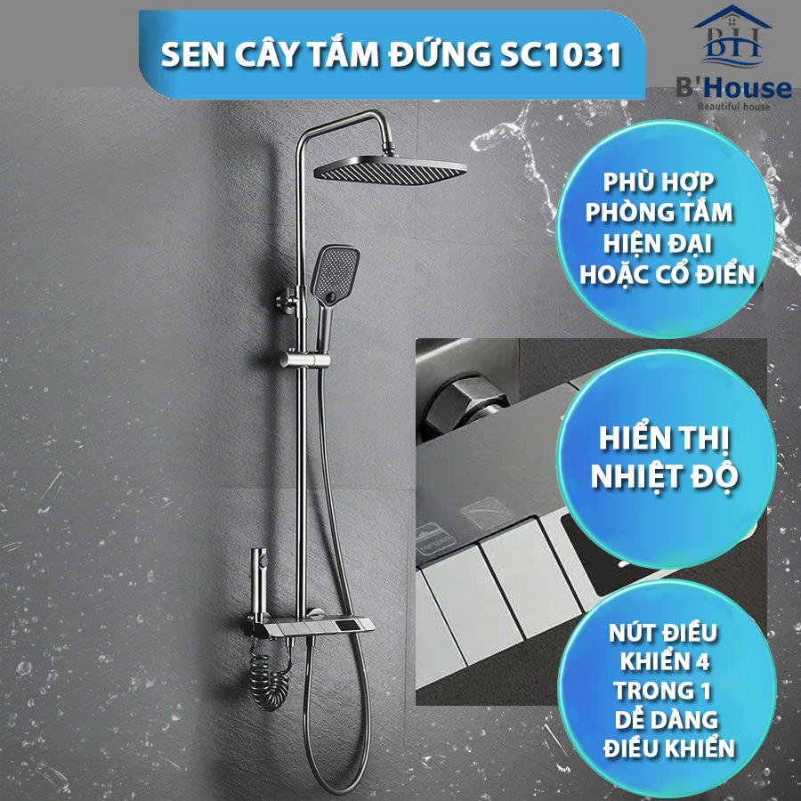 Sen cây tắm đứng cao cấp SC 1031