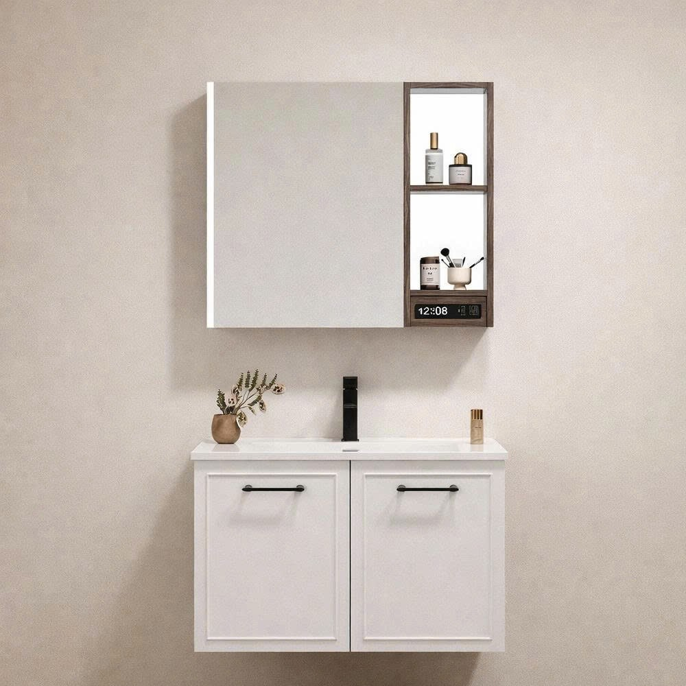 Bộ Tủ Gương Phòng Tắm, Tủ Lavabo Đẹp, Tủ Lavabo Phòng Tắm 254