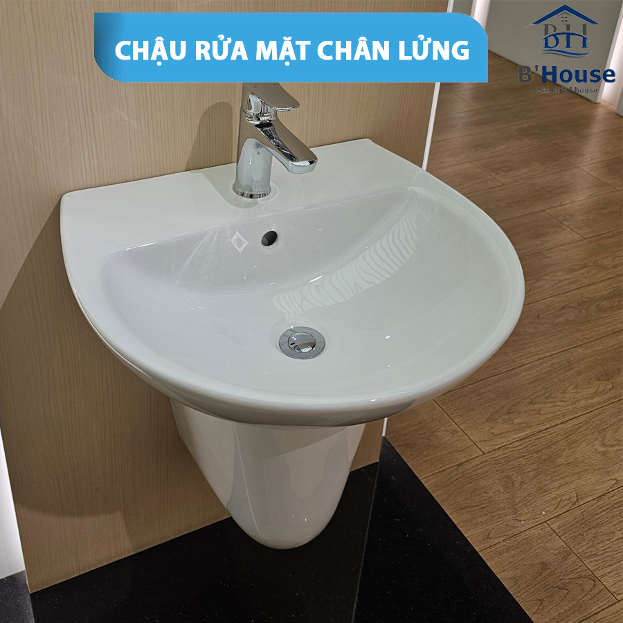 Chậu rửa mặt (lavabo) treo tường CL01