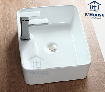 Chậu rửa mặt dương bàn (Lavabo) LV 604