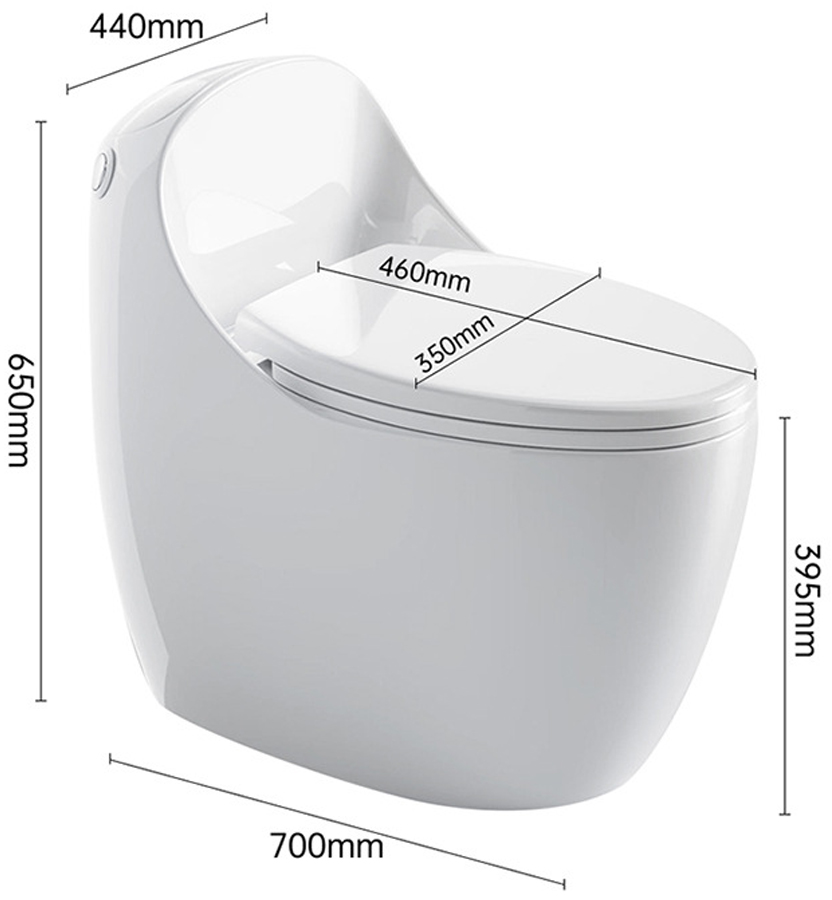 Bồn Cầu Liền Khối BC 8022