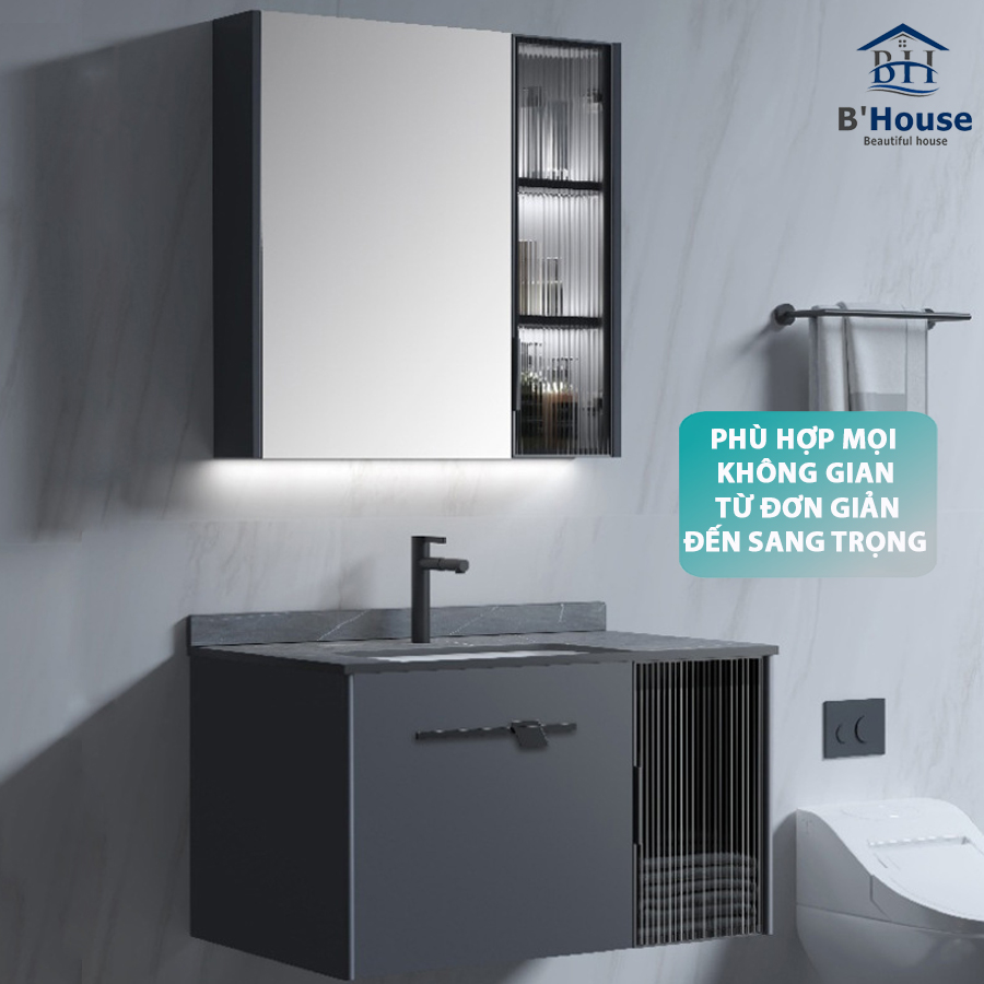 Tủ Gương Phòng Tắm, Tủ Lavabo Đẹp, Tủ Lavabo Phòng Tắm SUS 215