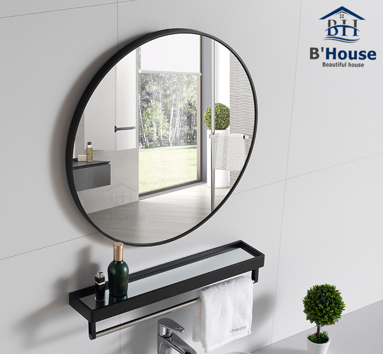 Gương Soi Viền Đen Tròn 902