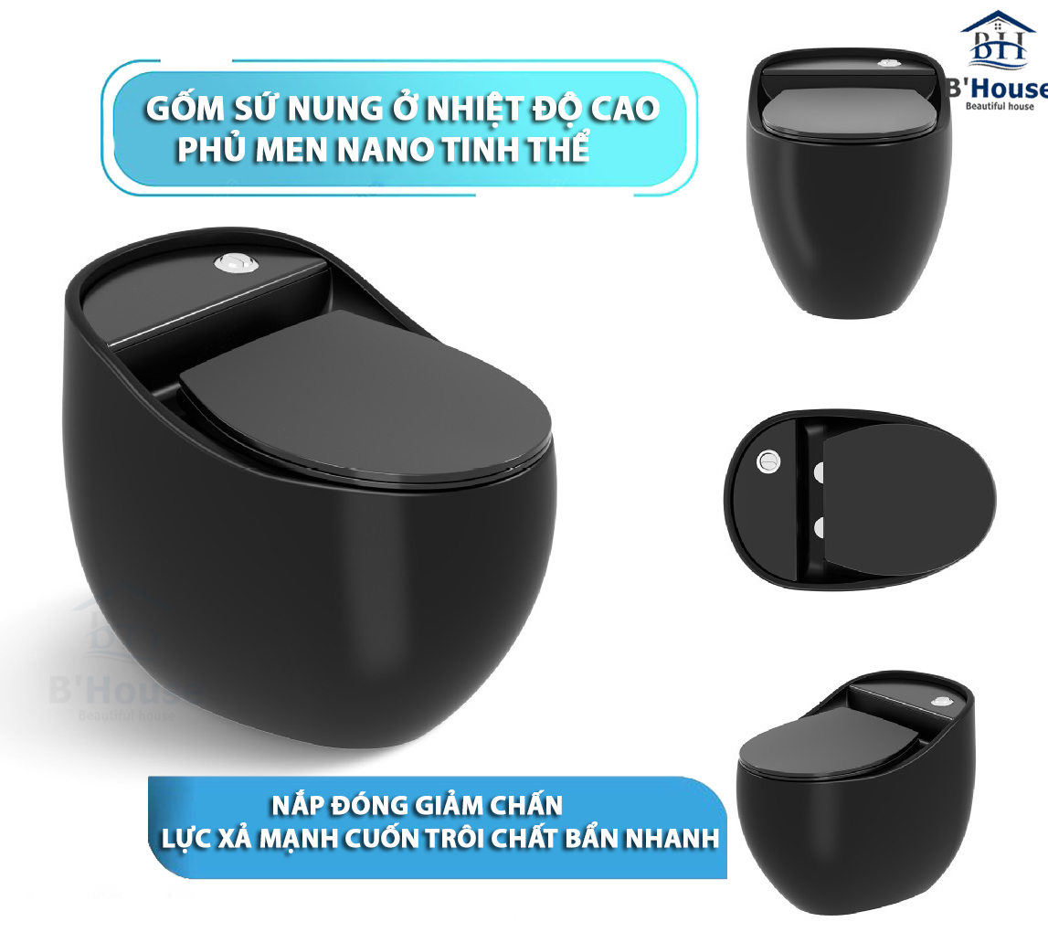 BỒN CẦU TRỨNG LIỀN KHỐI BC 8013B