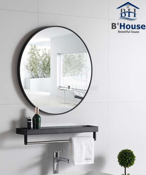 Gương Soi Viền Đen Tròn 902