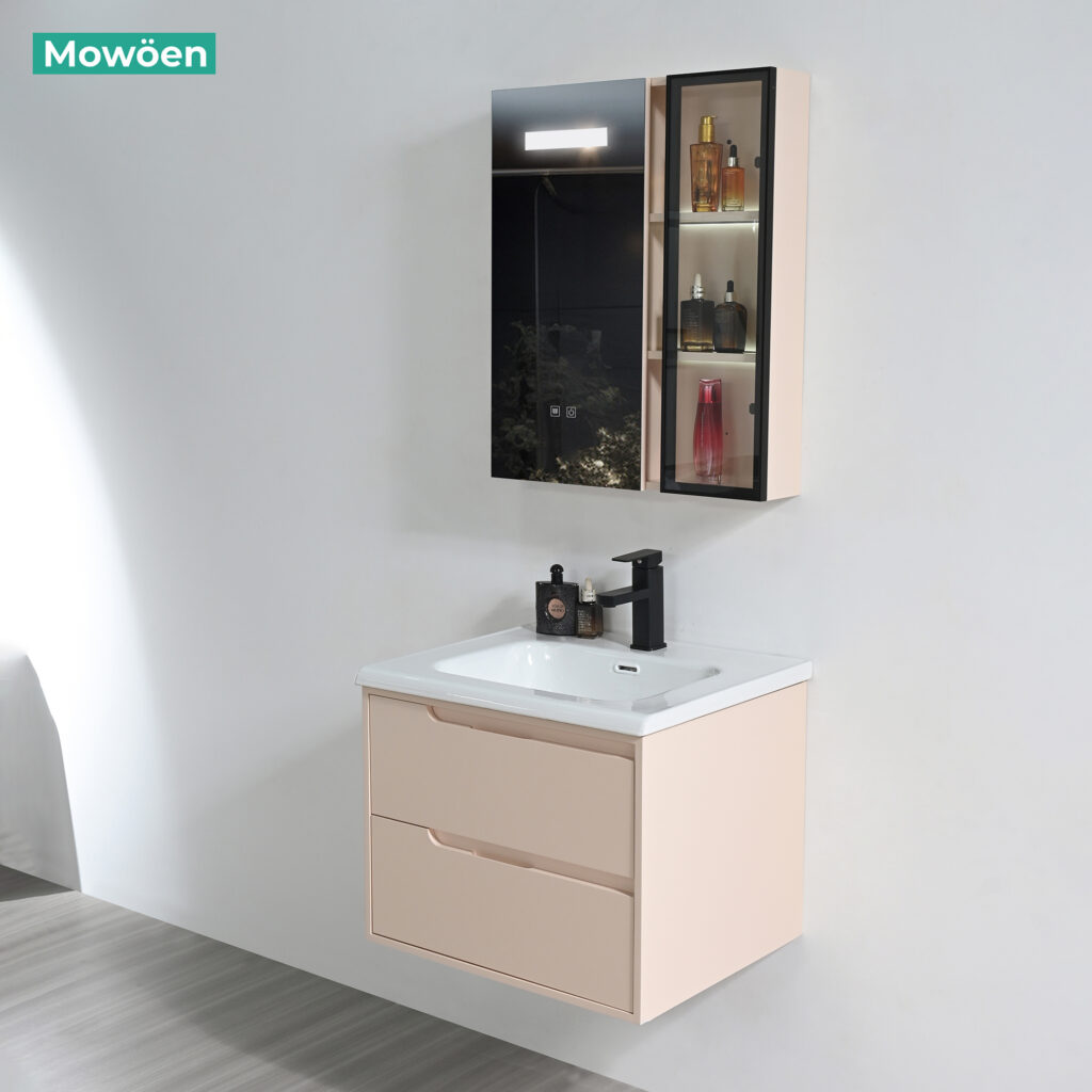 Bộ Tủ Gương Phòng Tắm, Tủ Lavabo Đẹp, Tủ Lavabo Phòng Tắm MW2820