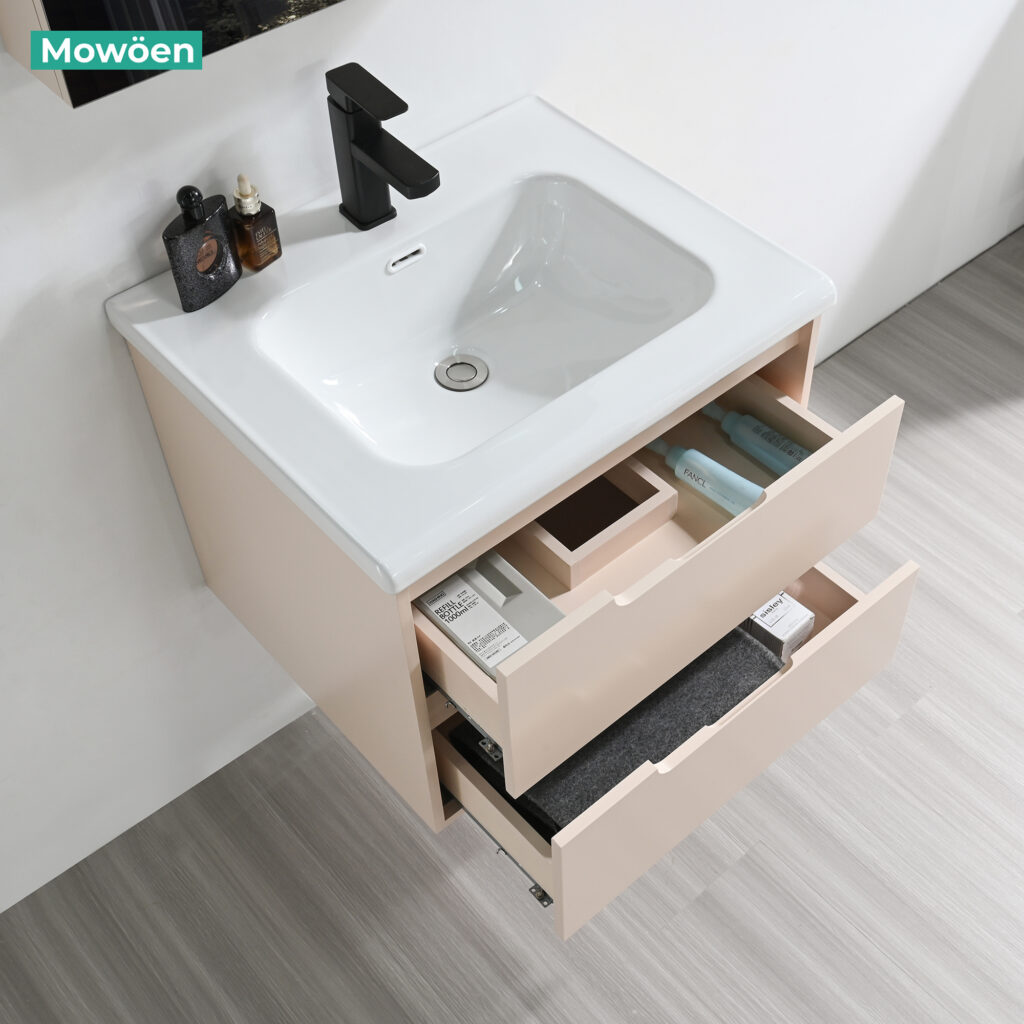 Bộ Tủ Gương Phòng Tắm, Tủ Lavabo Đẹp, Tủ Lavabo Phòng Tắm MW2820