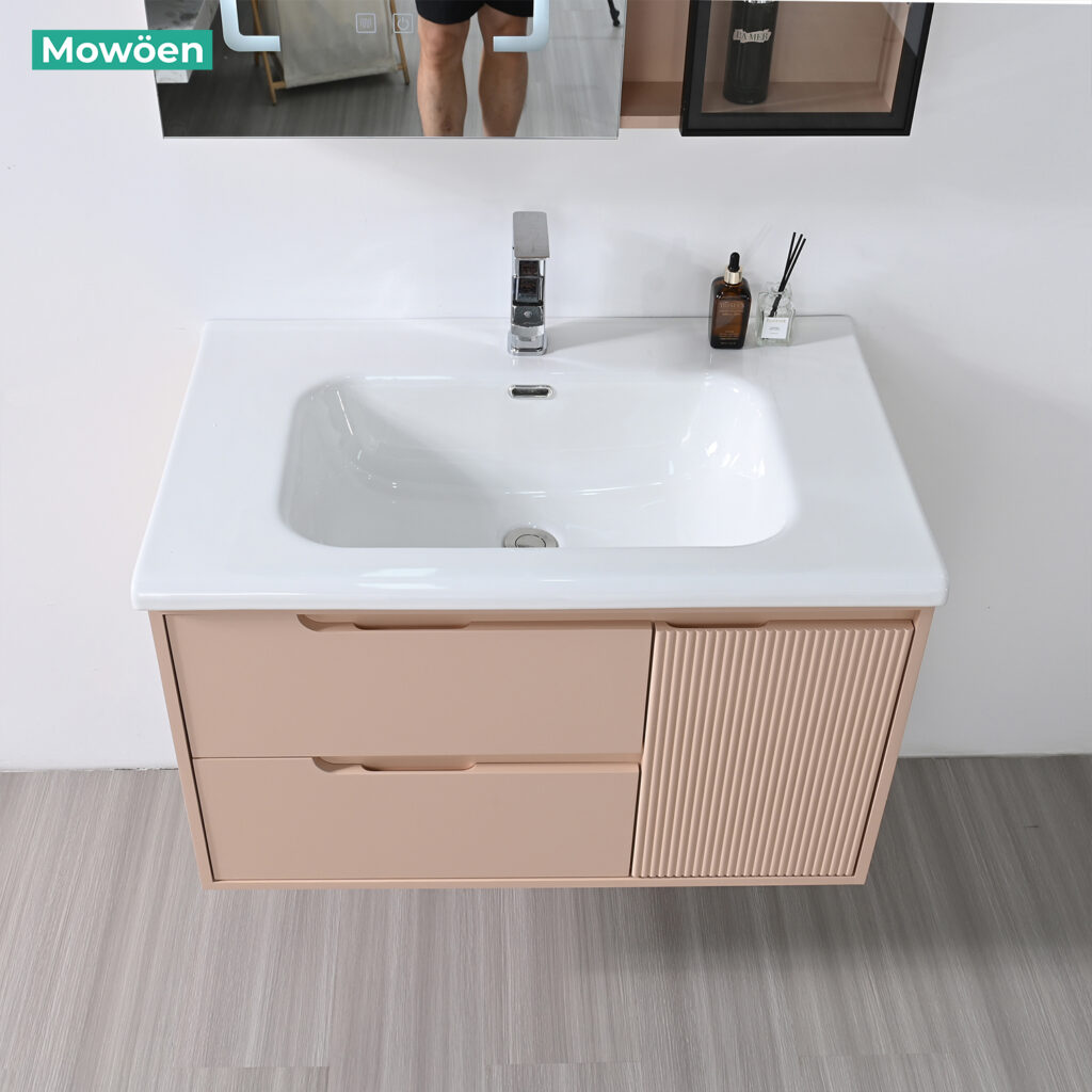Bộ Tủ Gương Phòng Tắm, Tủ Lavabo Đẹp, Tủ Lavabo Phòng Tắm MW2820