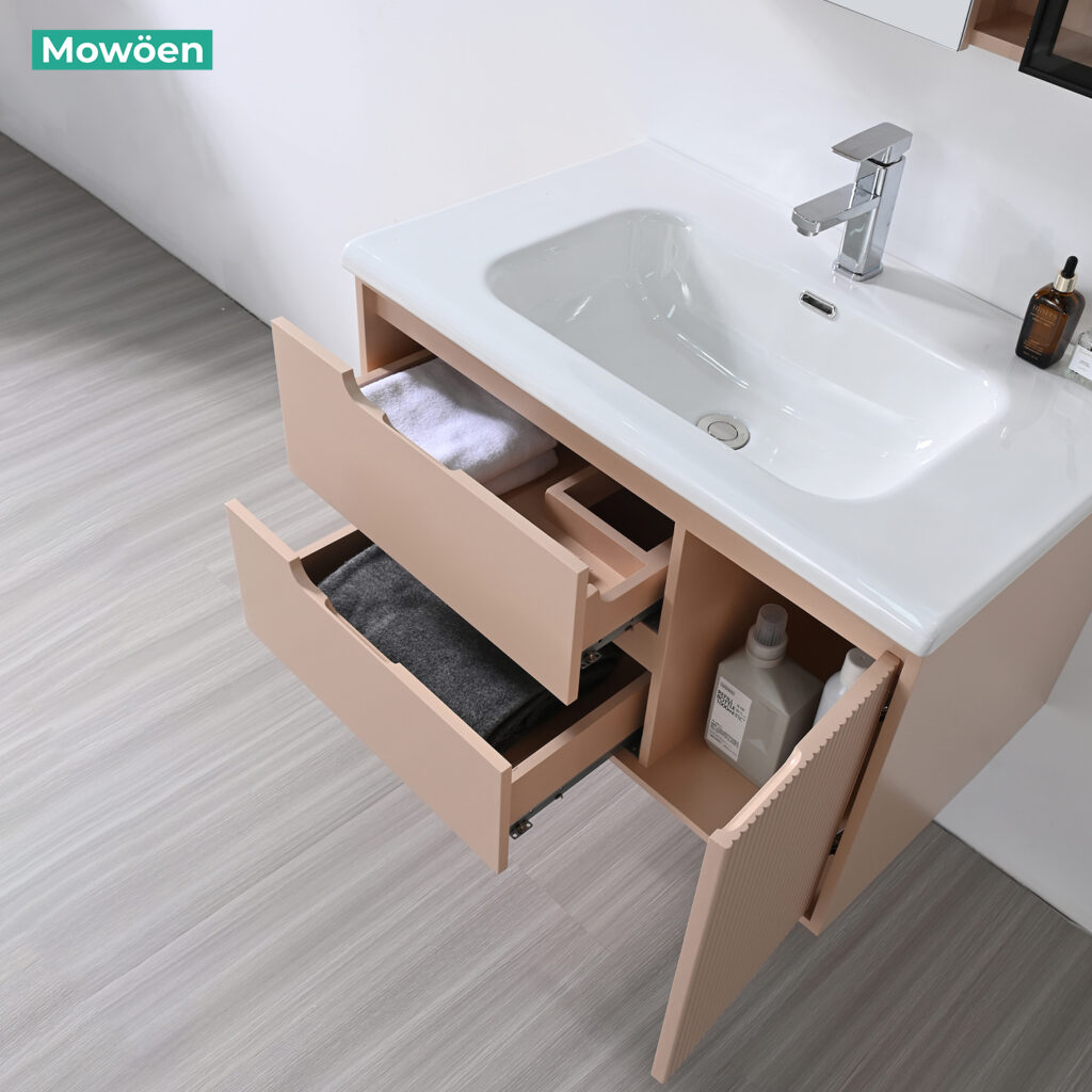Bộ Tủ Gương Phòng Tắm, Tủ Lavabo Đẹp, Tủ Lavabo Phòng Tắm MW2820