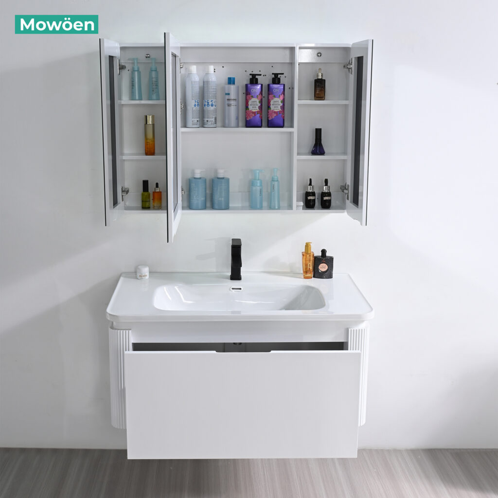 Tủ Gương Phòng Tắm, Tủ Lavabo Đẹp, Tủ Lavabo Phòng Tắm, Tủ Chậu MW2823