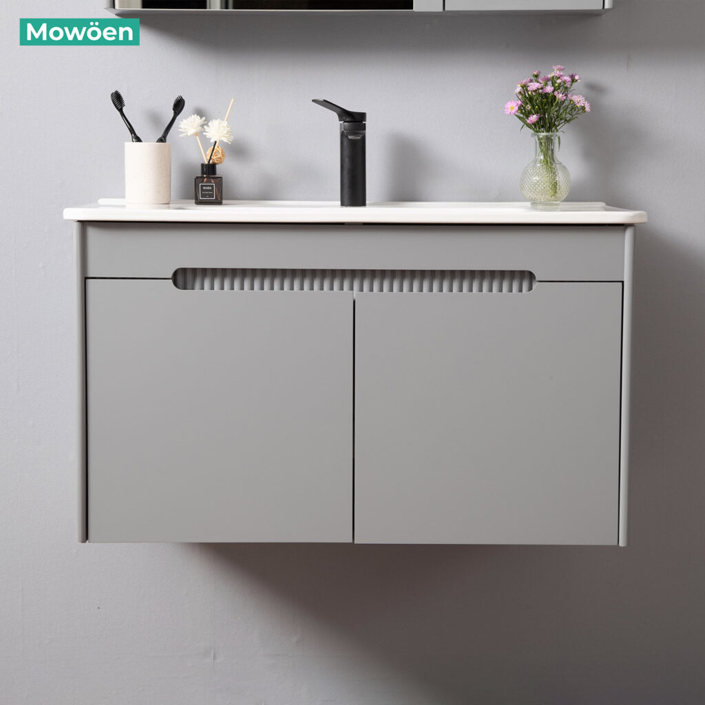 Bộ Tủ Gương Phòng Tắm, Tủ Lavabo Đẹp, Tủ Lavabo Phòng Tắm MW2701