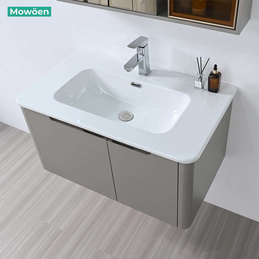 Bộ Tủ Gương Phòng Tắm, Tủ Lavabo Đẹp, Tủ Lavabo Phòng Tắm MW2710