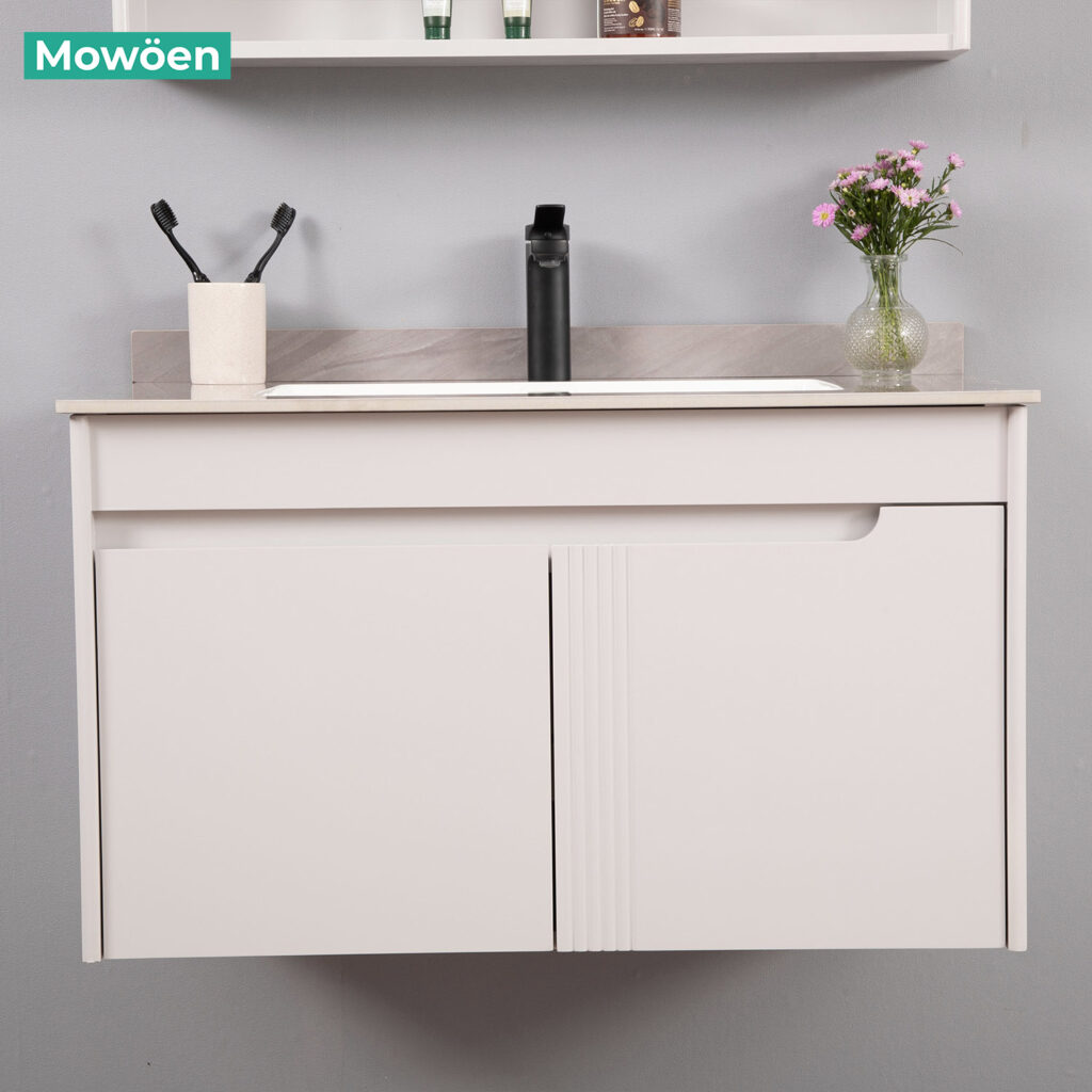 Bộ Tủ Gương Phòng Tắm, Tủ Lavabo Đẹp, Tủ Lavabo Phòng Tắm MW2805