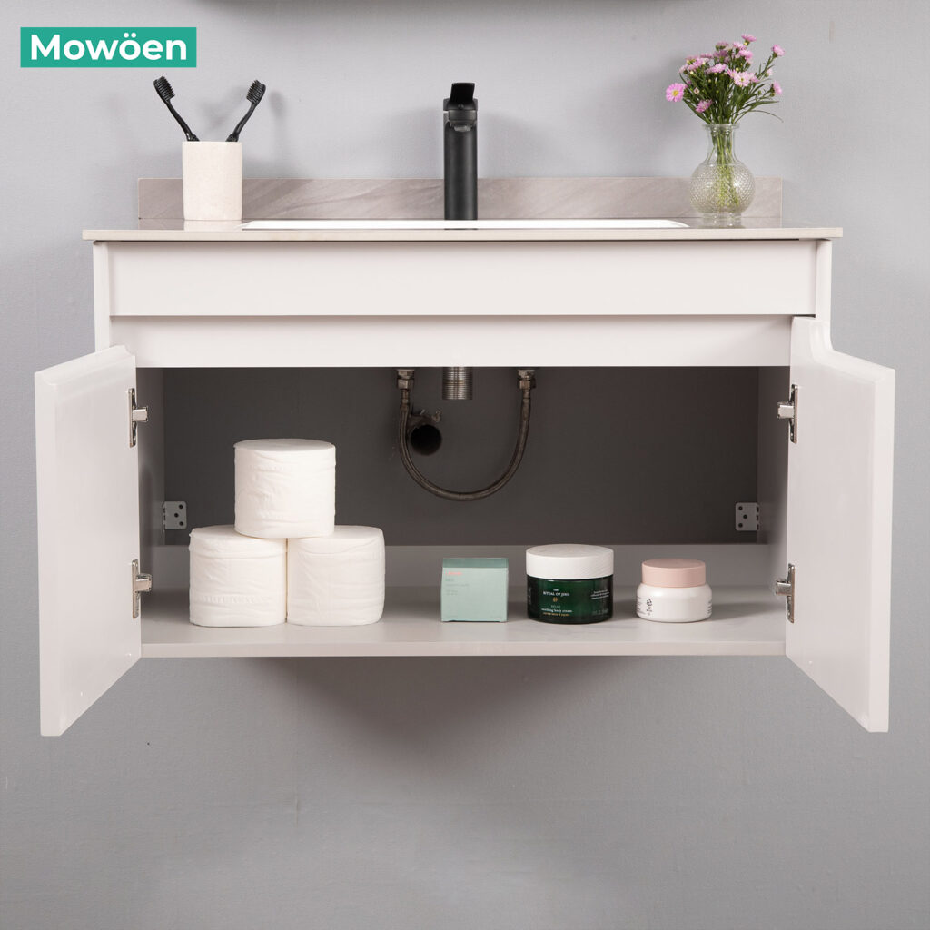 Bộ Tủ Gương Phòng Tắm, Tủ Lavabo Đẹp, Tủ Lavabo Phòng Tắm MW2805