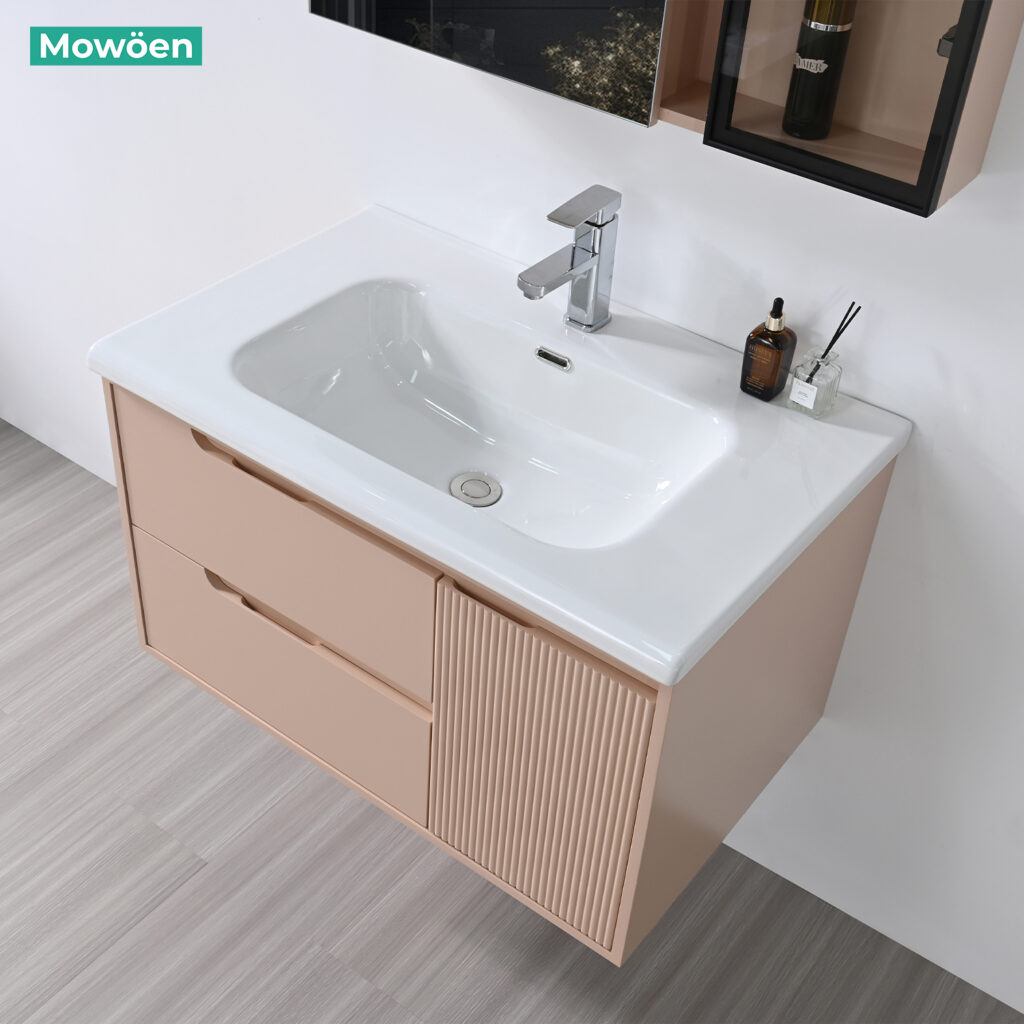 Bộ Tủ Gương Phòng Tắm, Tủ Lavabo Đẹp, Tủ Lavabo Phòng Tắm MW2820