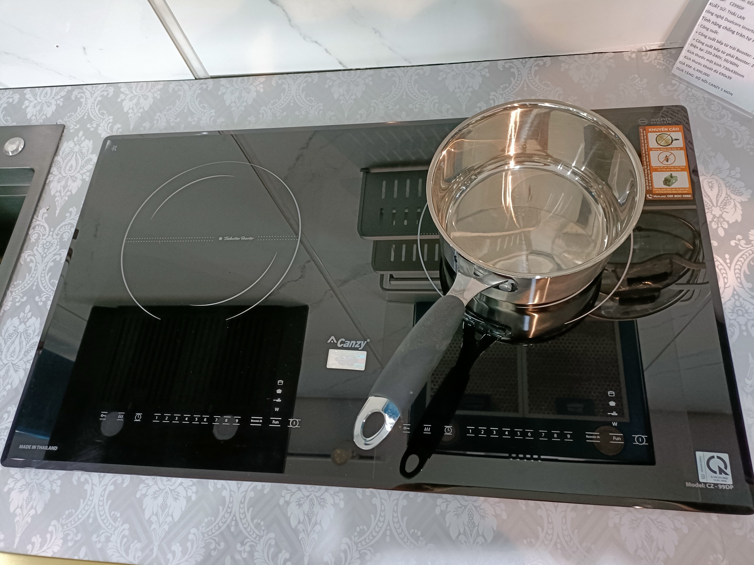 Bếp từ đôi Canzy CZ 99DP