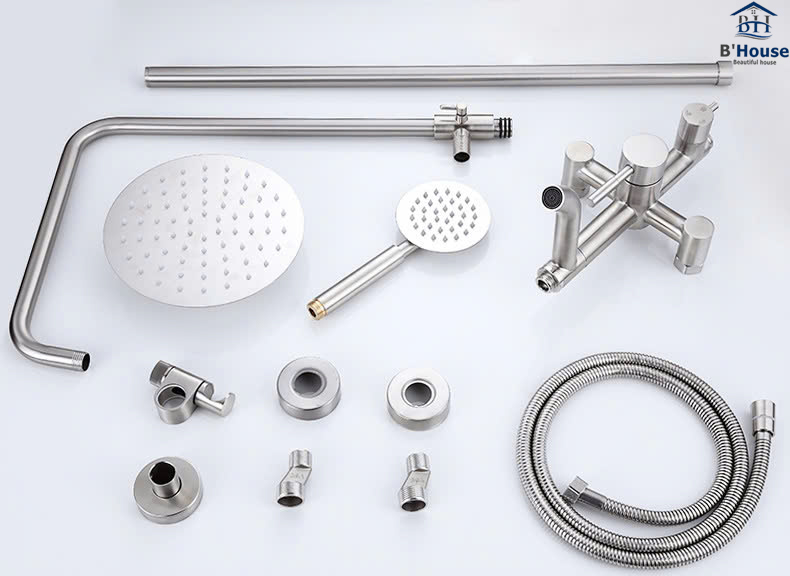 Sen cây tắm đứng inox SUS 304 Sc 1024