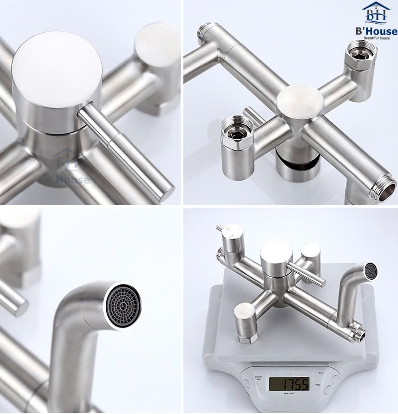 Sen cây tắm đứng inox SUS 304 Sc 1024