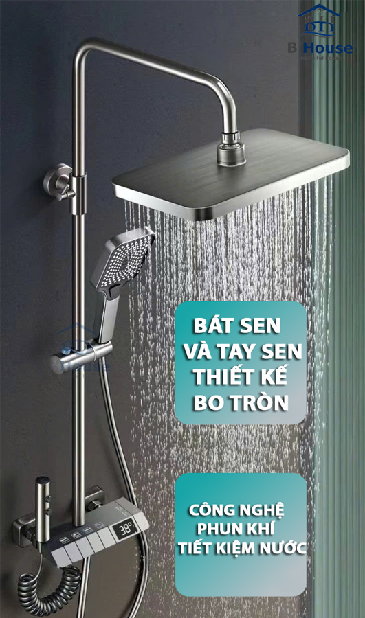 Sen cây tắm đứng cao cấp SC 1031