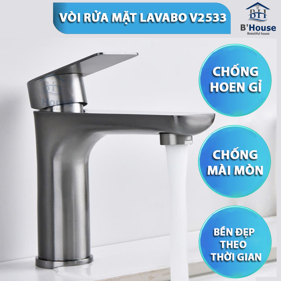 Vòi rửa mặt lavabo V 2533