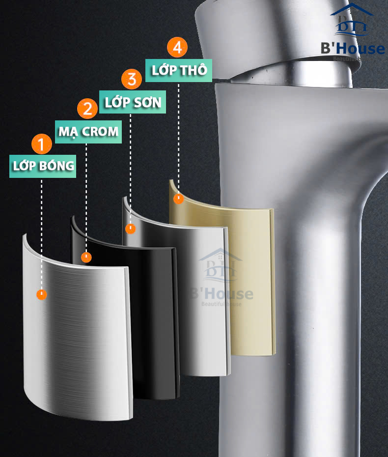 Vòi rửa mặt lavabo V 2533