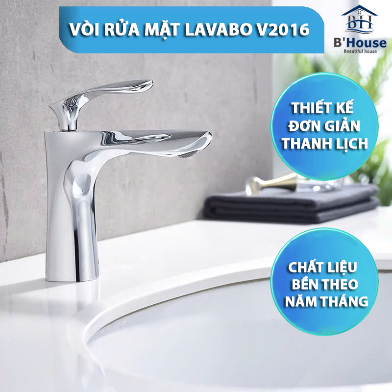 Vòi rửa mặt lavabo V 2016