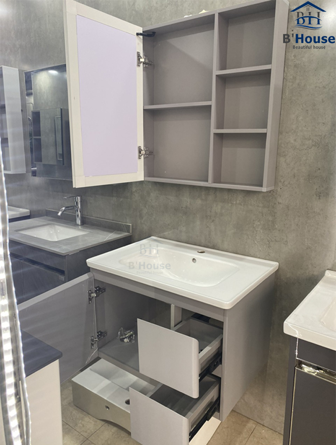 Tủ Gương Phòng Tắm Tủ Lavabo Đẹp SUST2296