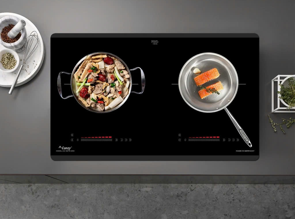 Bếp từ Canzy Bếp từ nhập khẩu Đức Bếp từ Canzy CZ 9979 GRC